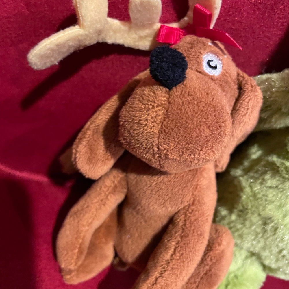 Dr Seuss How The Grinch Stole Christmas 12" Stuffie - Grinch & Max - Picture 3 of 6